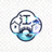 江南电子官方品牌标志发光潮流LOGO